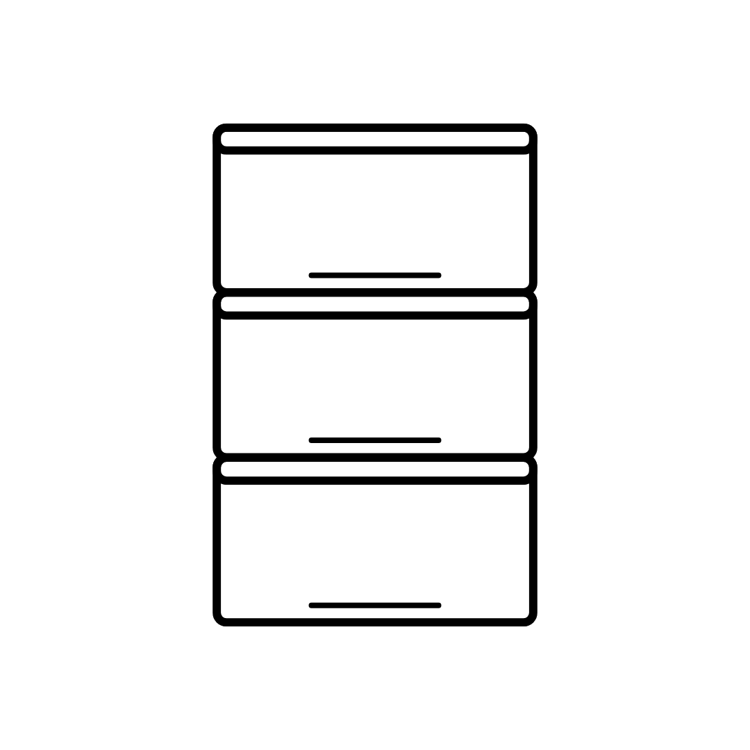3 DOOR shoerack